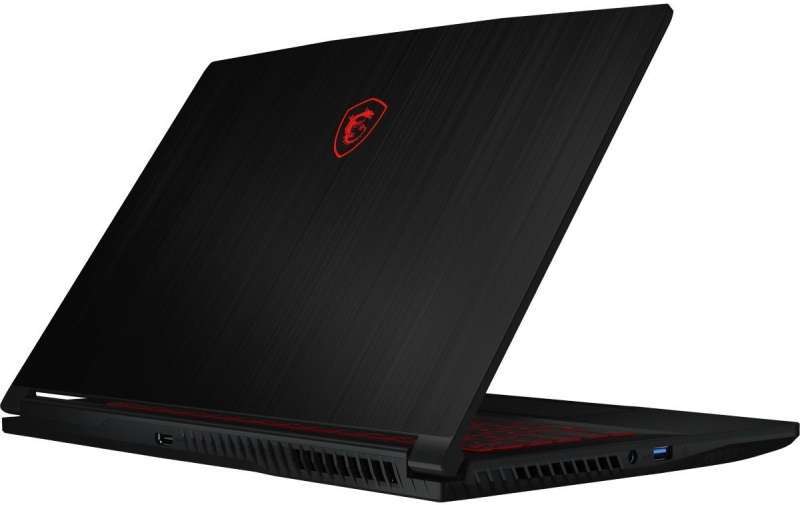 Ноутбук MSI GF65 Thin 9SEXR / i7-9750H / 8GB / SSD 512GB / RTX 2060 6GB / Windows 10 Home / 15.6", черный