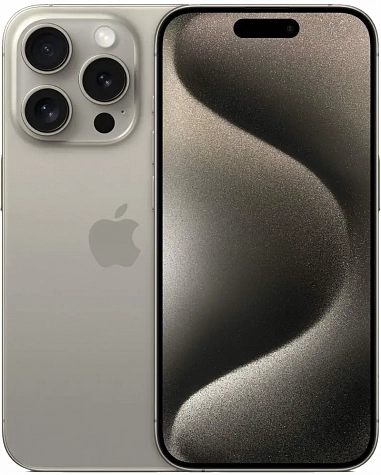 Смартфон Apple iPhone 15 Pro 512ГБ (e-sim / nano-sim), серый