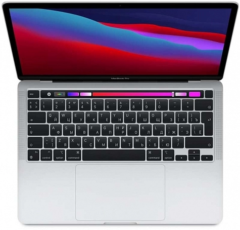 Ноутбук Apple Macbook Pro 13 2020 / M1 / 8GB / 256GB / Apple graphics 8-core, серебристый