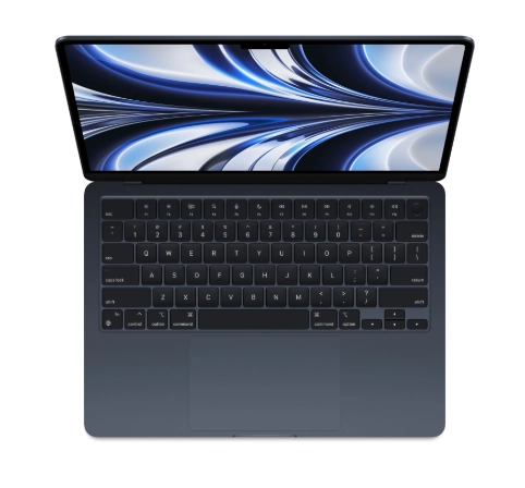 Ноутбук Apple MacBook Air 13 2022 / Apple M2 8-core CPU 8-core GPU / 8GB / SSD 256GB / macOS / 13.3", золотистый
