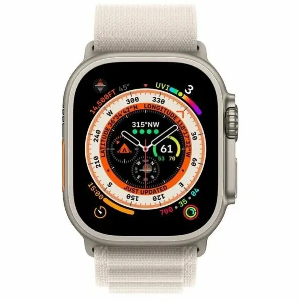 Умные часы Apple Watch Ultra 49 мм, серый