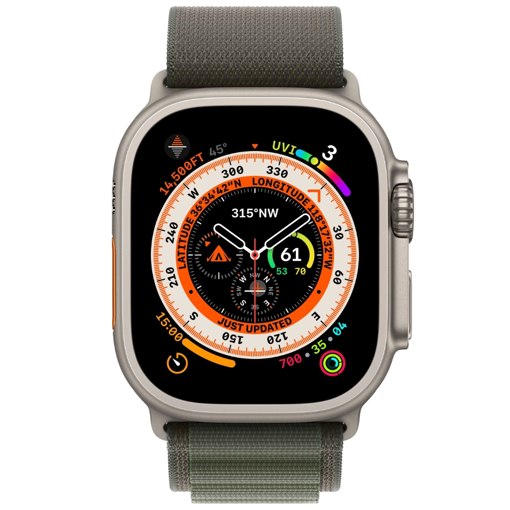 Умные часы Apple Watch Ultra 49 мм, зеленый