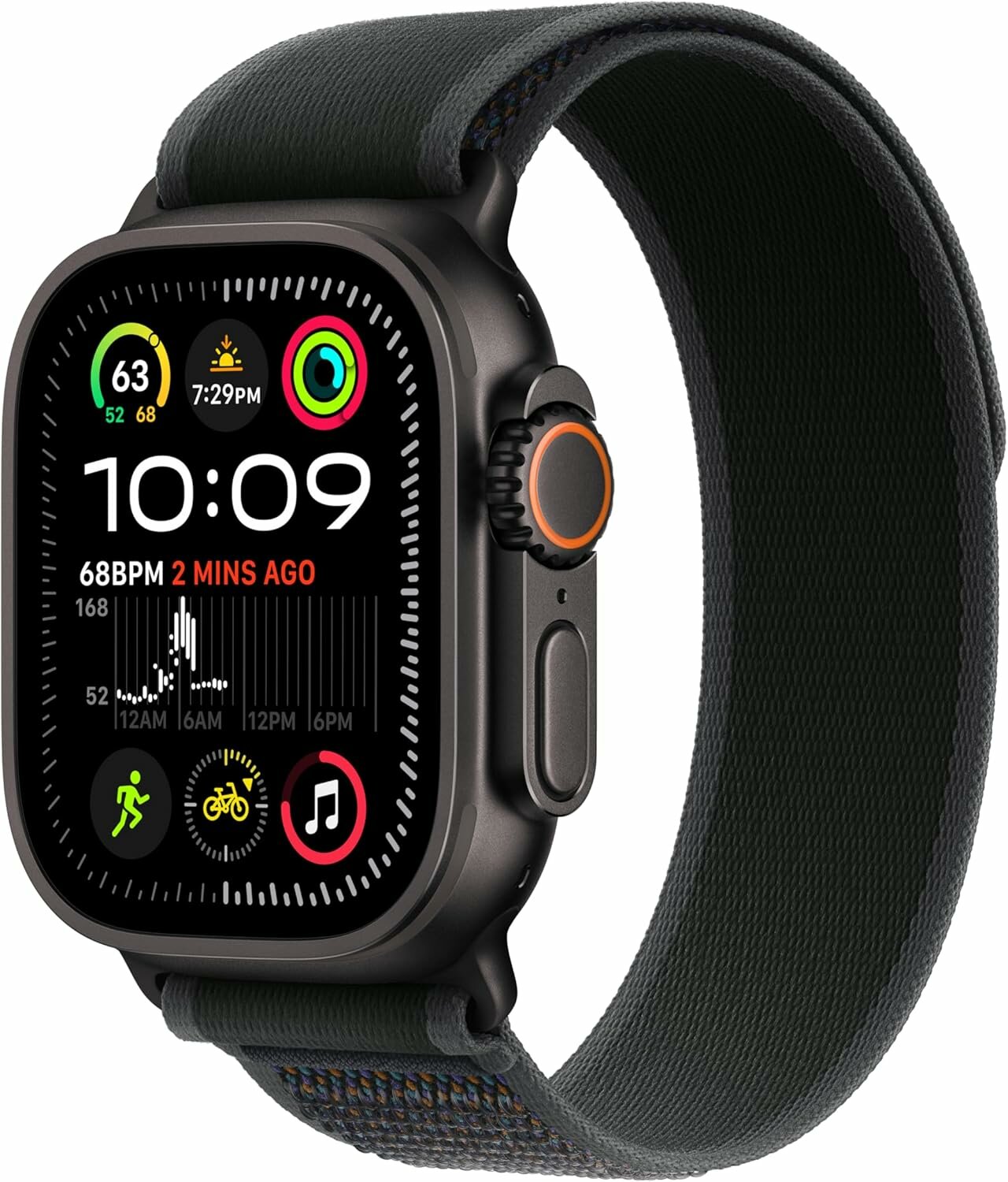 Умные часы Apple Watch Ultra 2 49 мм, черный