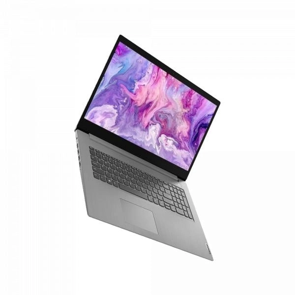 Ноутбук Lenovo IdeaPad 3 17ALC6 (82KV005VRK) / AMD R5-5500U / 8GB / HDD 1TB + SSD 128GB / 17.3", серый