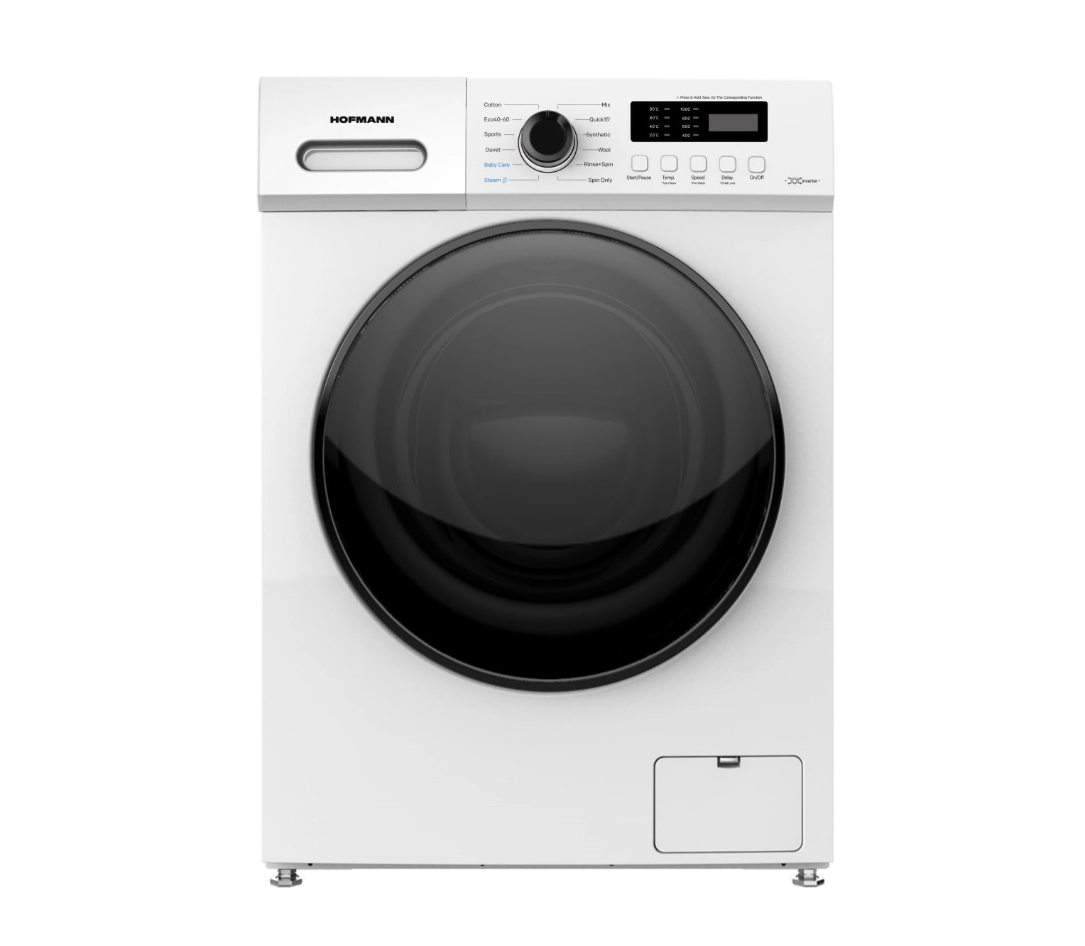 Стиральная машина Hofmann WM814SBWH1/HF 8кг, белый