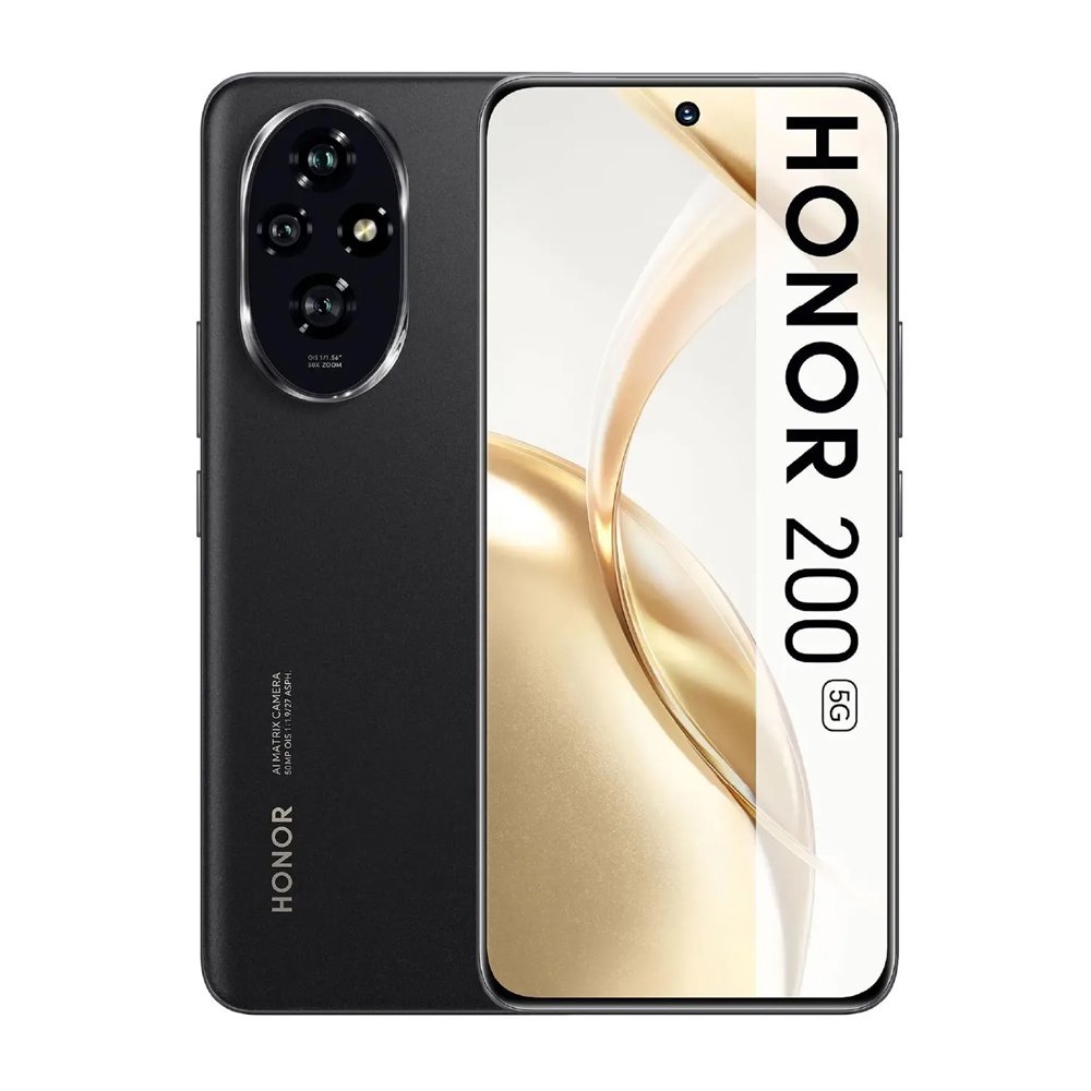 Honor 200 12/512 GB smartfon, qora