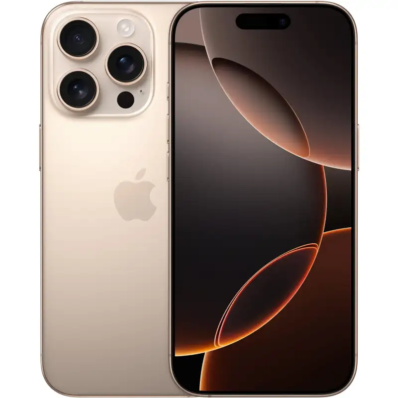 Смартфон Apple iPhone 16 Pro Max 1 ТБ (nanoSim+eSim), Desert Titanium