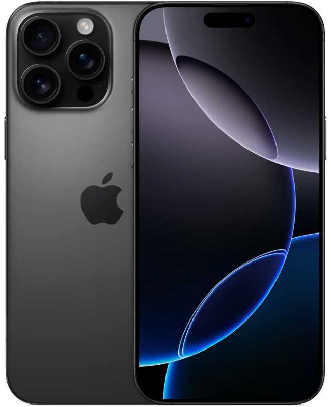 Apple iPhone 16 Pro 512GB smartfoni (nanoSim+eSim), qora Titanium