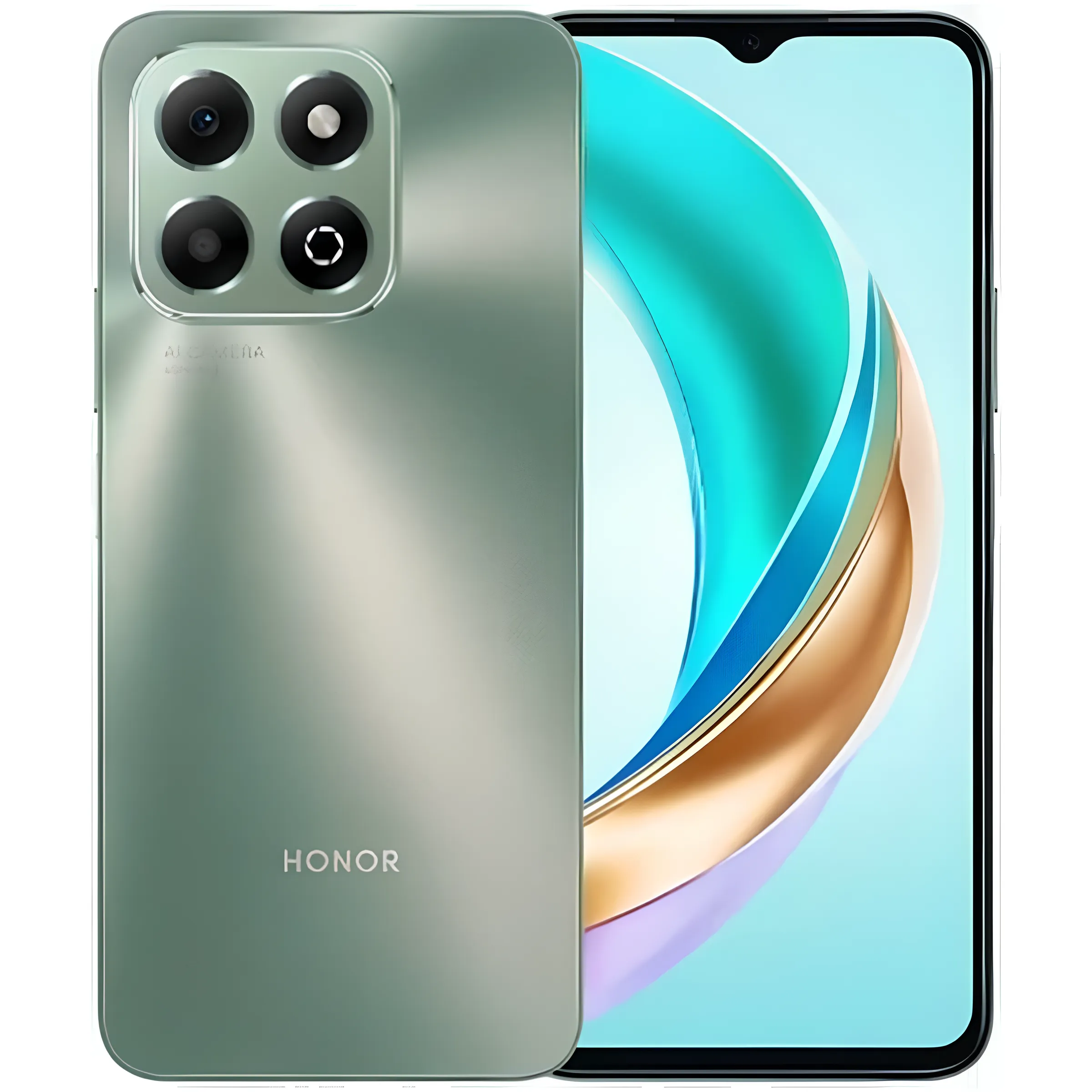 Honor x6b 6/256 GB smartfon, yashil