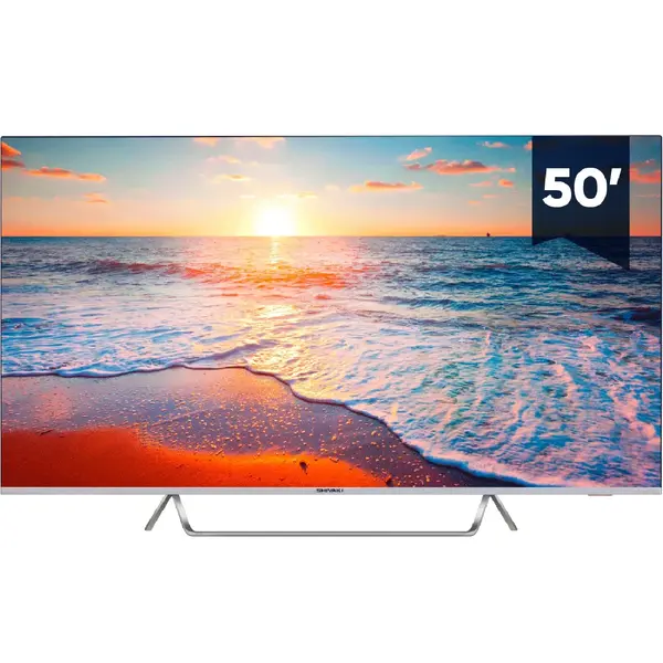 Телевизор Shivaki US50H3501 Ultra HD 4K 50", черный