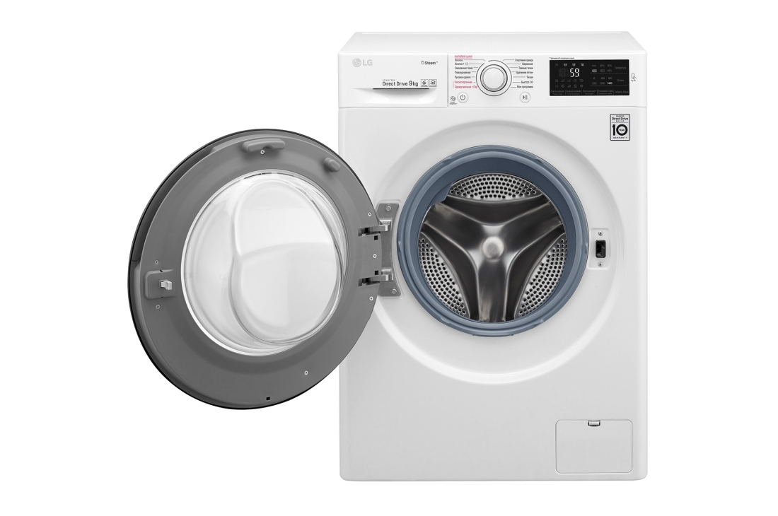 Стиральная машина LG F4M5VS6W, белый