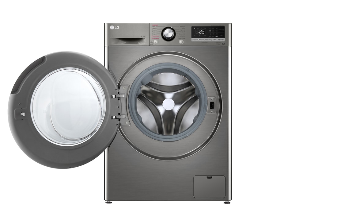 Стиральная машина LG AI DD TW4V3RS6S, серебристый