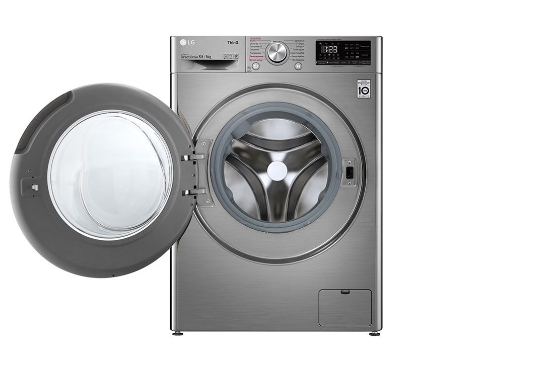 Стиральная машина LG F2V5GG2S, серебристый