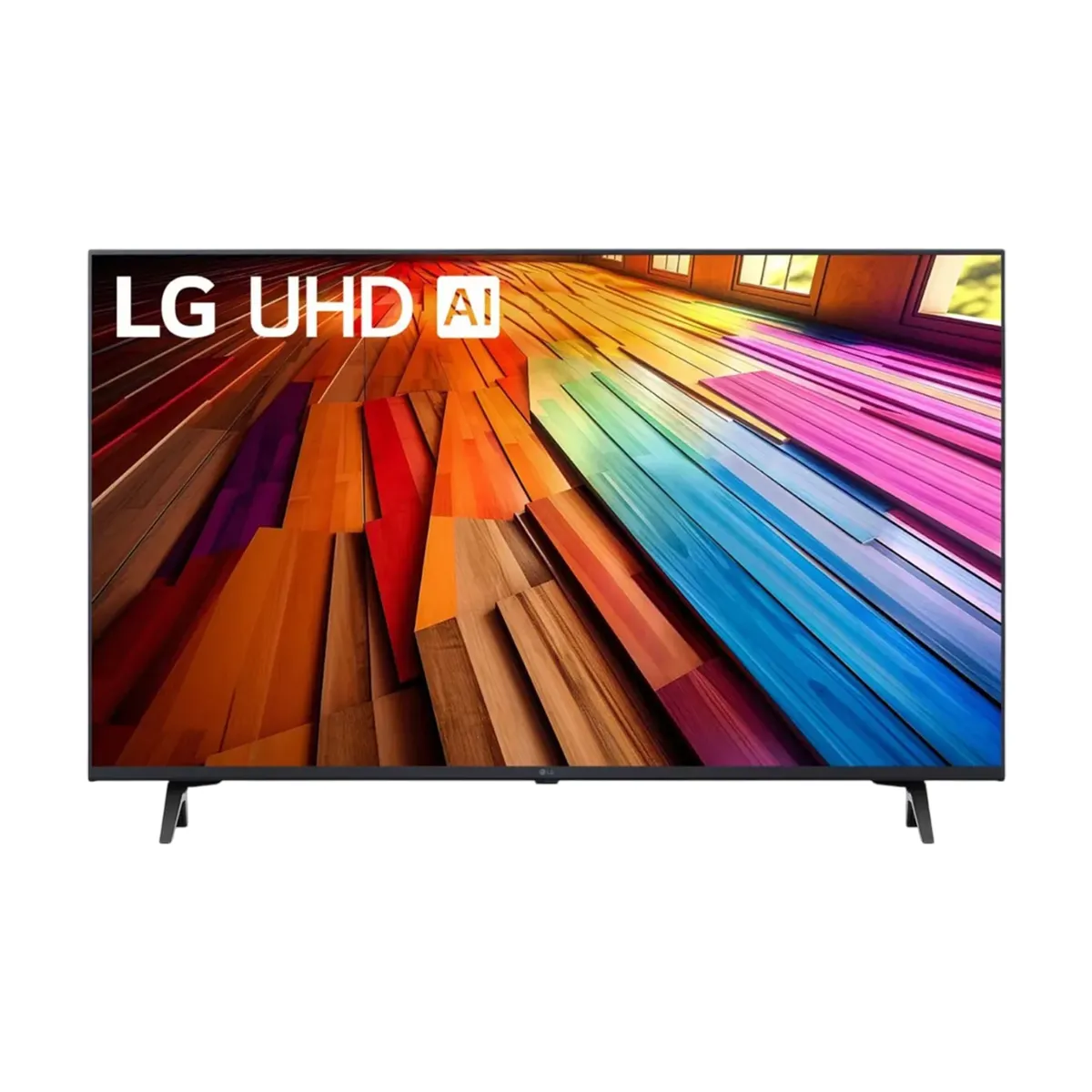 Телевизор LG 43UT80006LA, черный