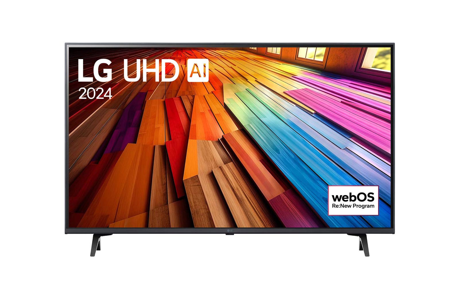Телевизор LG 43UT81009LB, черный