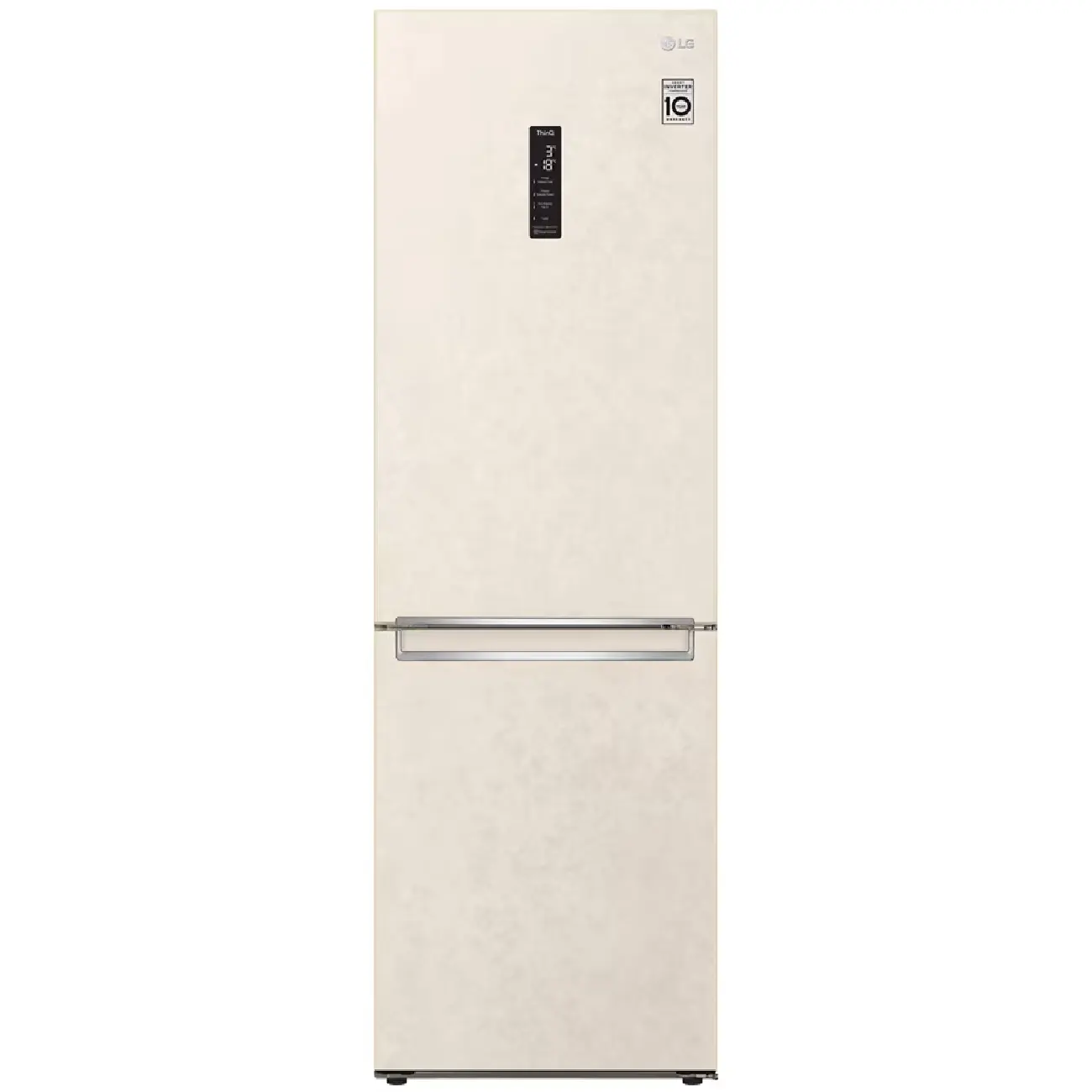 Холодильник LG GC-B459SEUM, бежевый