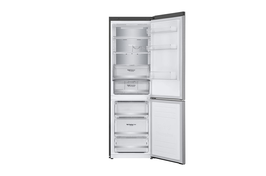Холодильник LG GC-B459SMUM. серебристый