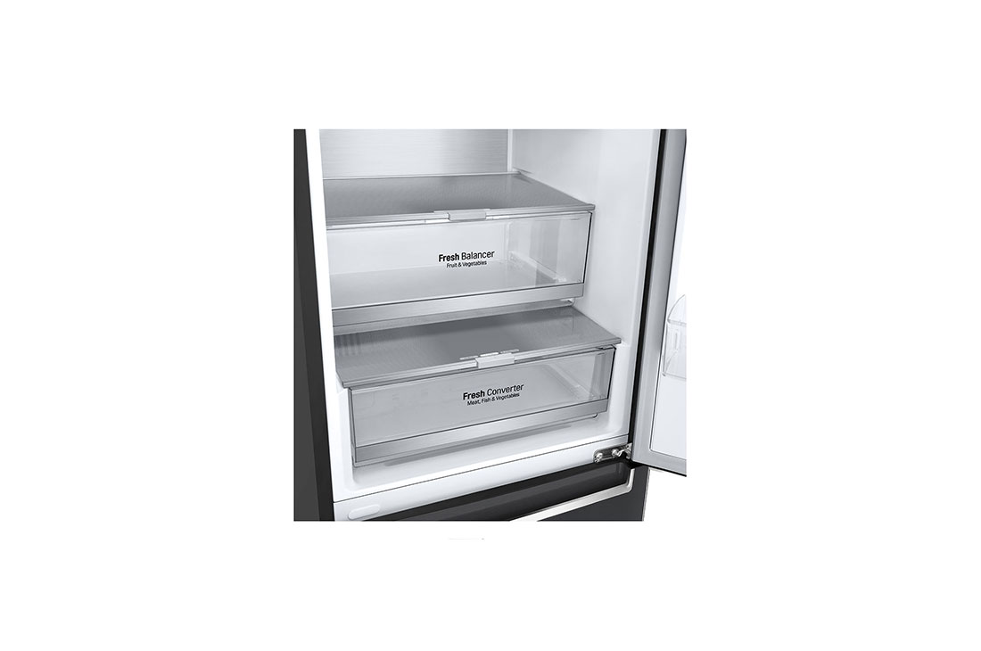 Холодильник LG GC-B459SBUM, серый