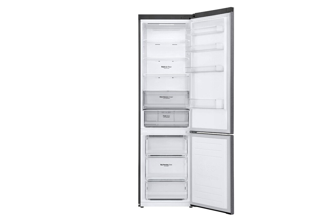 Холодильник LG GC-B509MLWM, серый