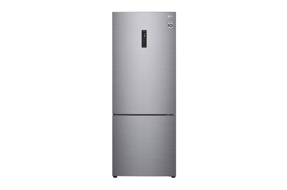 Холодильник LG GC-B569PMCM, серебристый