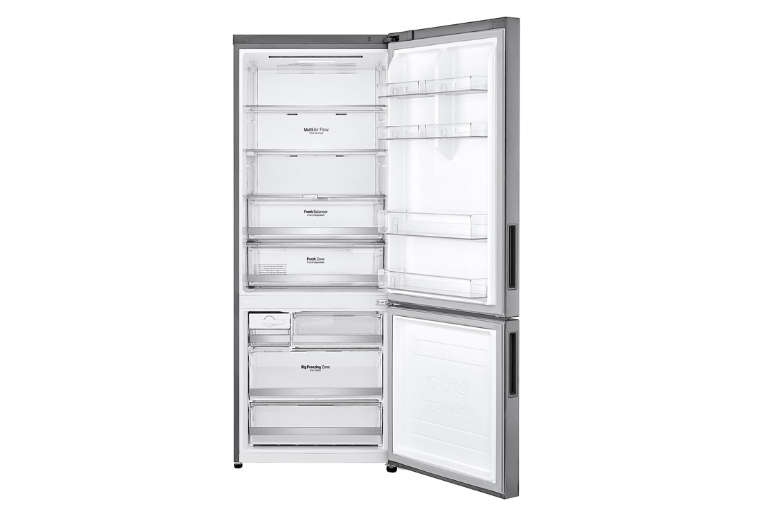Холодильник LG GC-B569PMCM, серебристый
