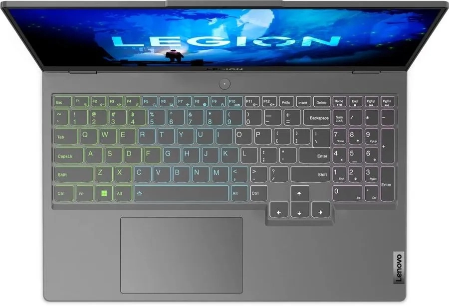 Ноутбук Lenovo Legion 5 Pro 16IAH7H – i7-12700H, 16GB DDR5, RTX3070TI, Storm Grey