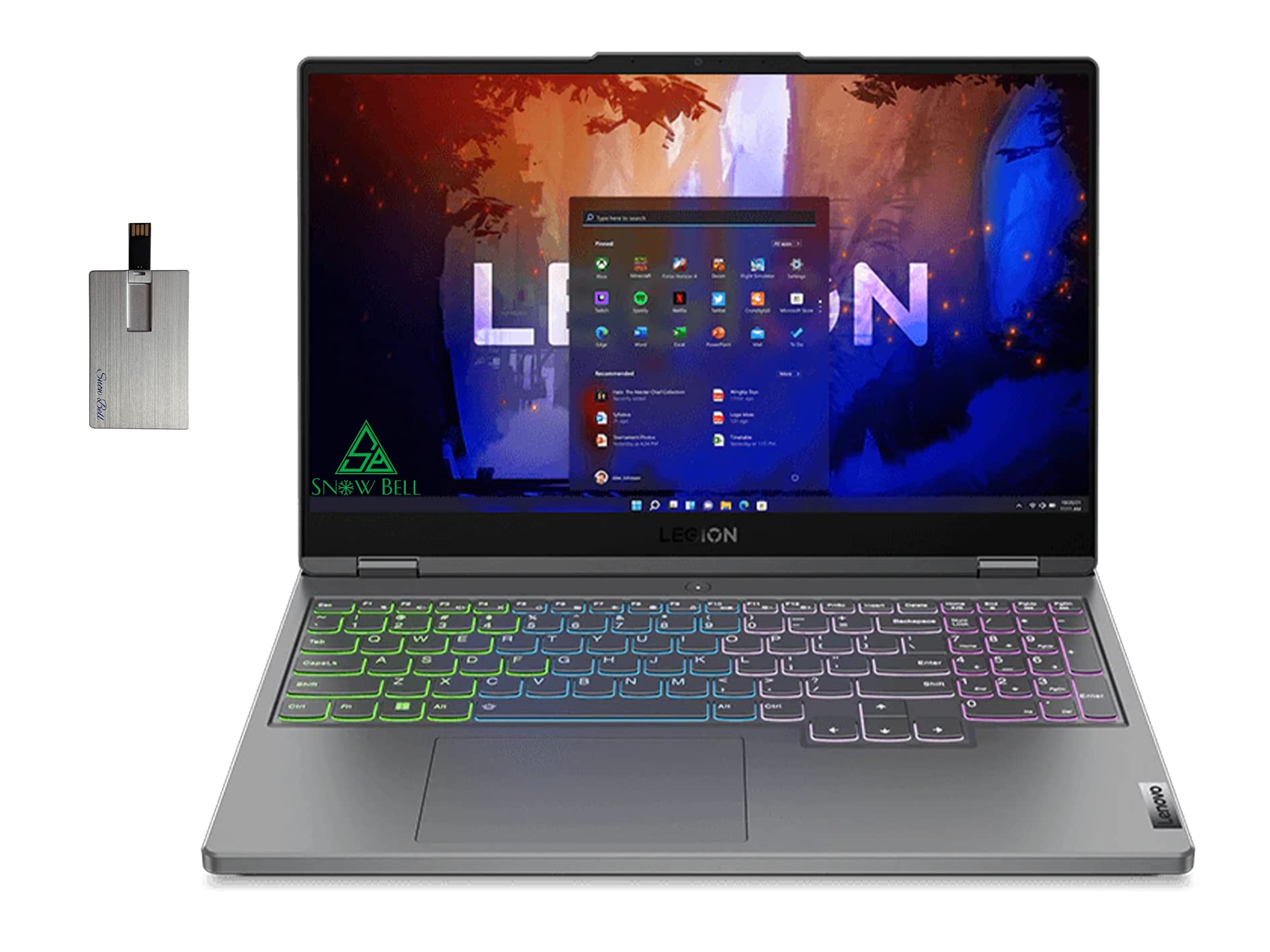 Ноутбук Lenovo Legion 5 Pro 16ARH7H – R5-6600H, 16GB, RTX3060, Storm Grey
