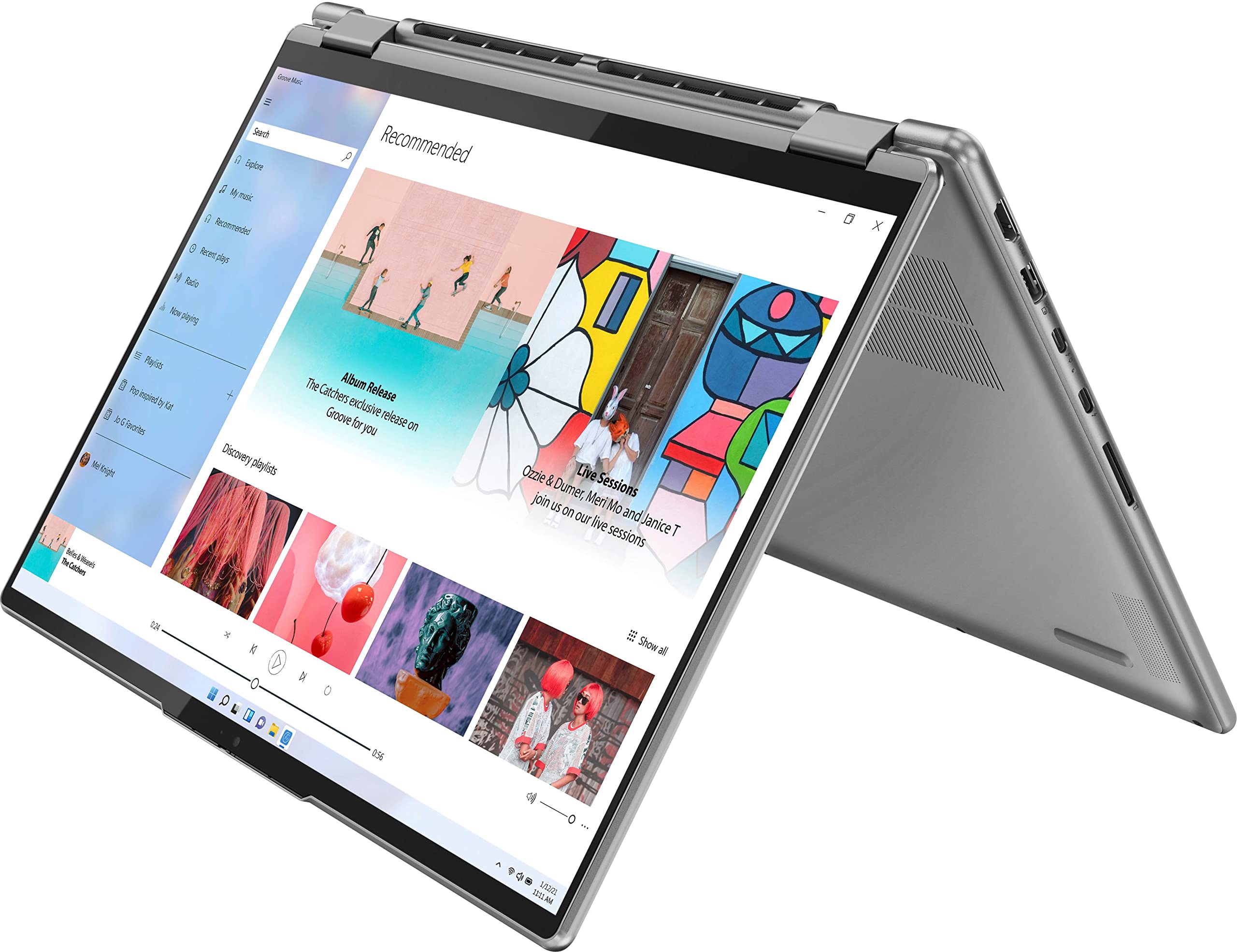 Ноутбук Lenovo Yoga 7 16IAP7 – i5-1240P, 8GB, Integrated Graphics, Arctic Grey