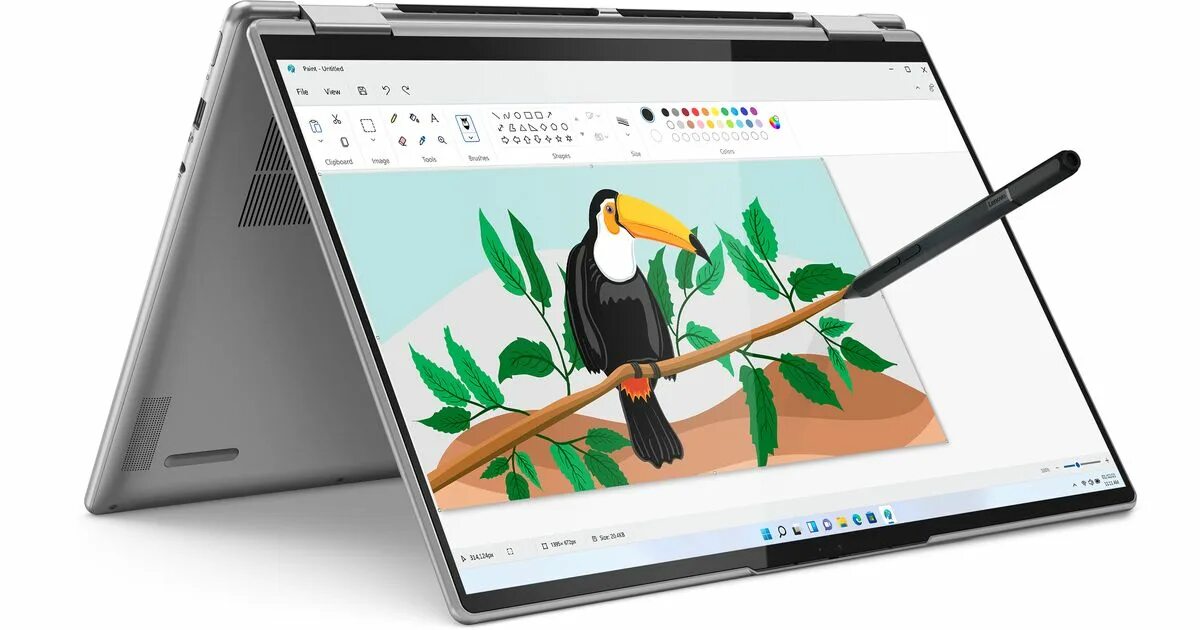 Ноутбук Lenovo Yoga 7 16IAP7 – i5-1240P, 8GB, Integrated Graphics, Arctic Grey