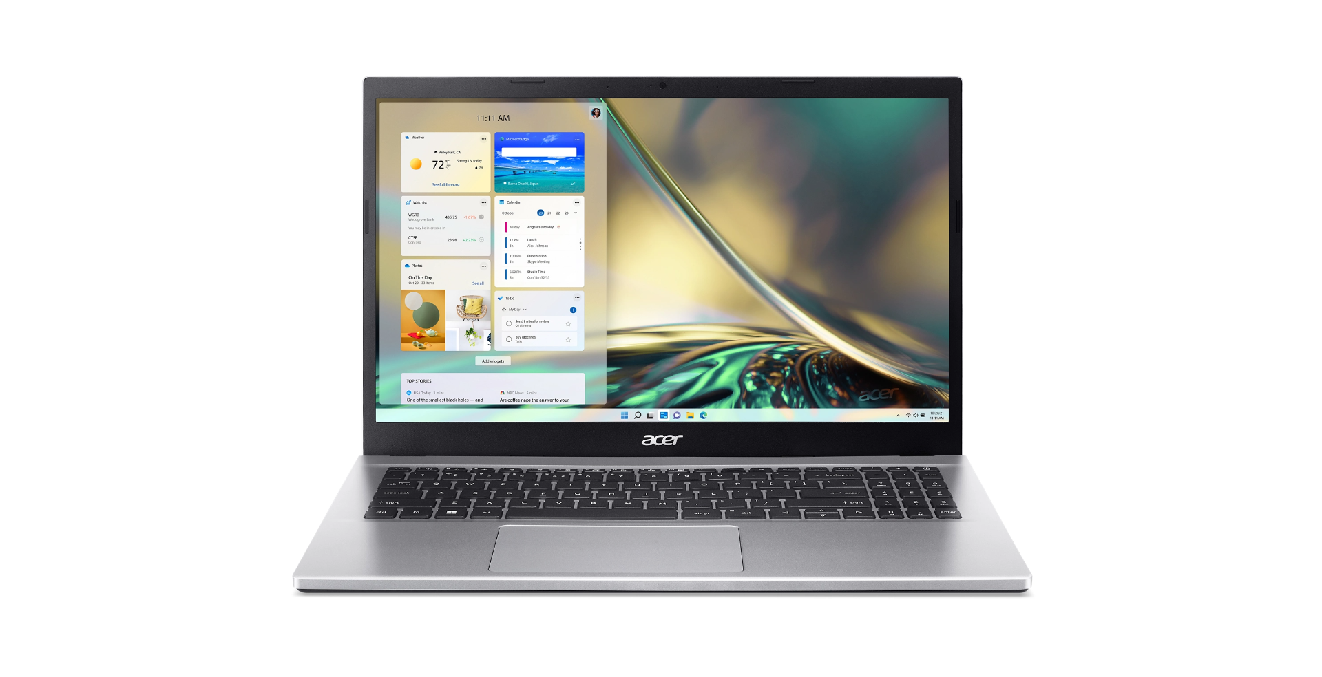 Ноутбук Acer Aspire 3 A315-59G i3-1215U 4GB 256GB Pure Silver