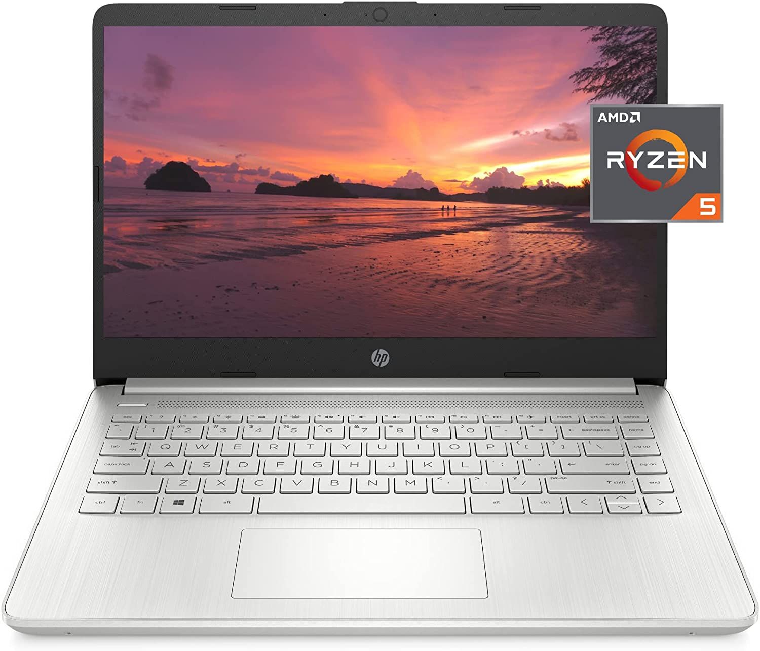 Ноутбук HP Laptop Rebak21C1 Ryzen 5-5500U 16GB 256GB Natural Silver