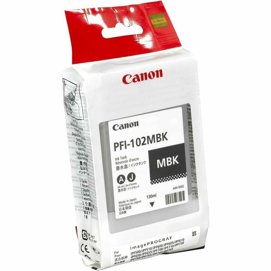 Чернила Canon PFI-102 Matte Black