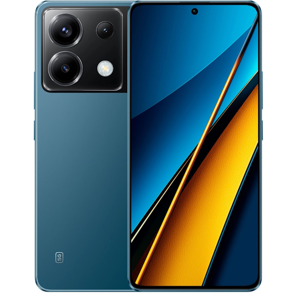 Смартфон Poco X6 5G 12+256 gb blue