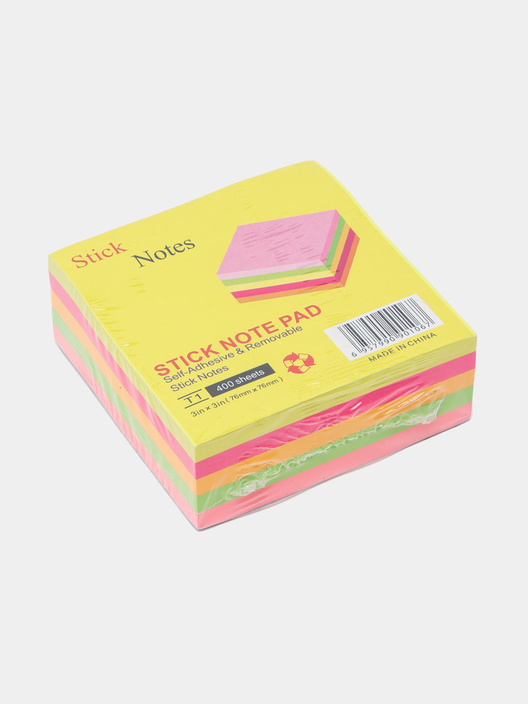 Stiker o'z-o'zidan yopishuvchi 3x3 300varaq