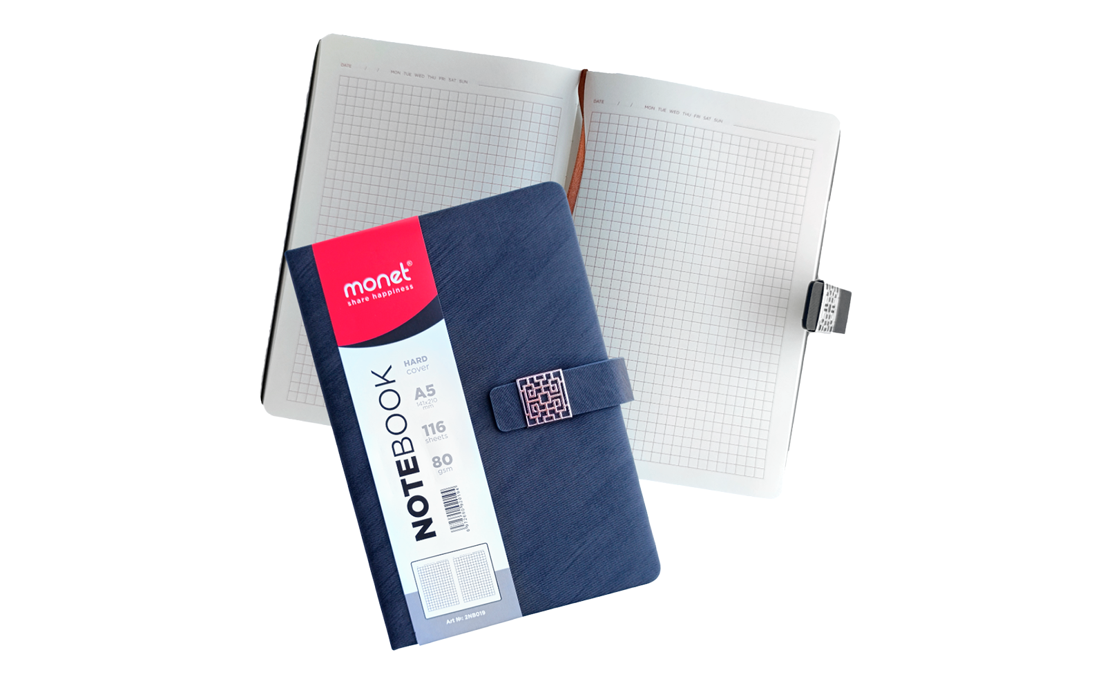 Biznes bloknot A5, BG "Colour", 120 varaq, evro format, yaltiroq laminatsiya