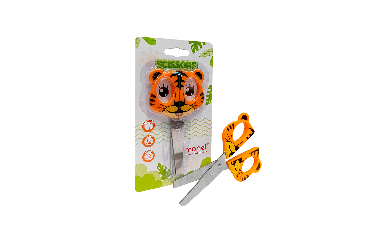 Ножницы MONET tiger 5 дюймов/13 см, 2SC003