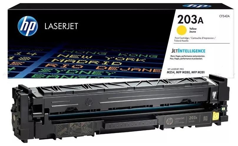 Картридж HP 203A Yellow
