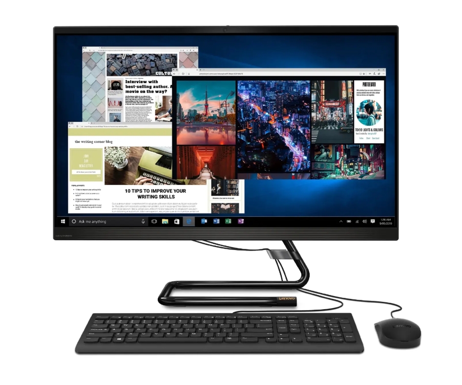 Monoblok Lenovo IdeaCentre AIO 3 24IIL5 Black