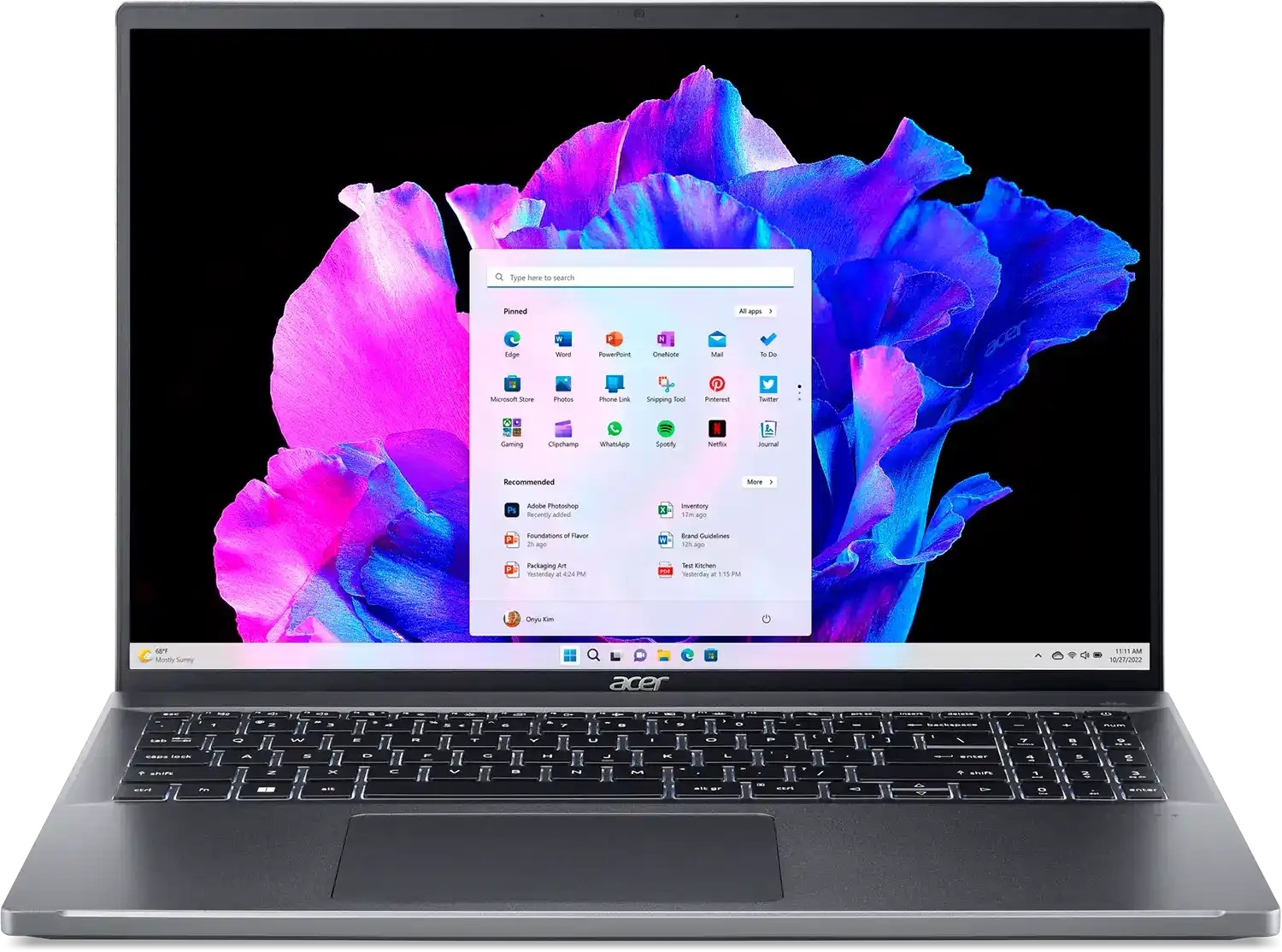 Ноутбук Acer Swift GO 16 i3-1315U, 8GB, 512GB SSD, 16" 3.2K OLED
