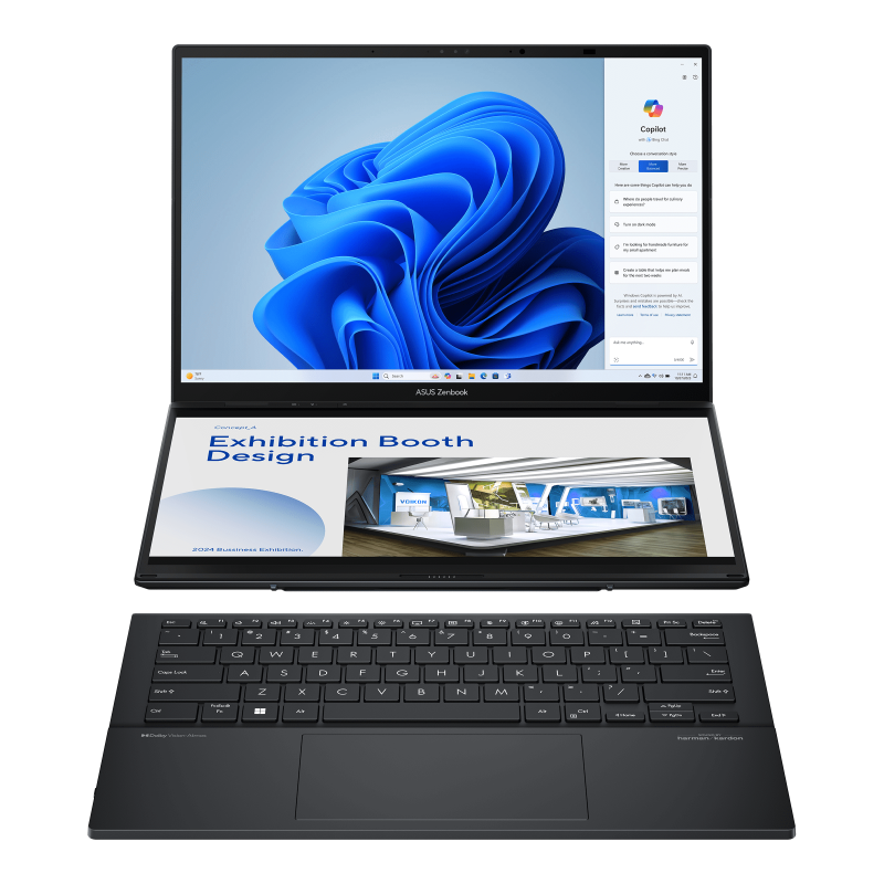 Ноутбук ZenBook UX8406MA-QL141W U9-185H, 32GB ,1Tb SSD, 14" WUXGA OLED