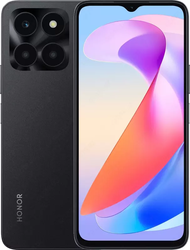 Смартфон HONOR X6A 6/128 Black, MediaTek Helio G36