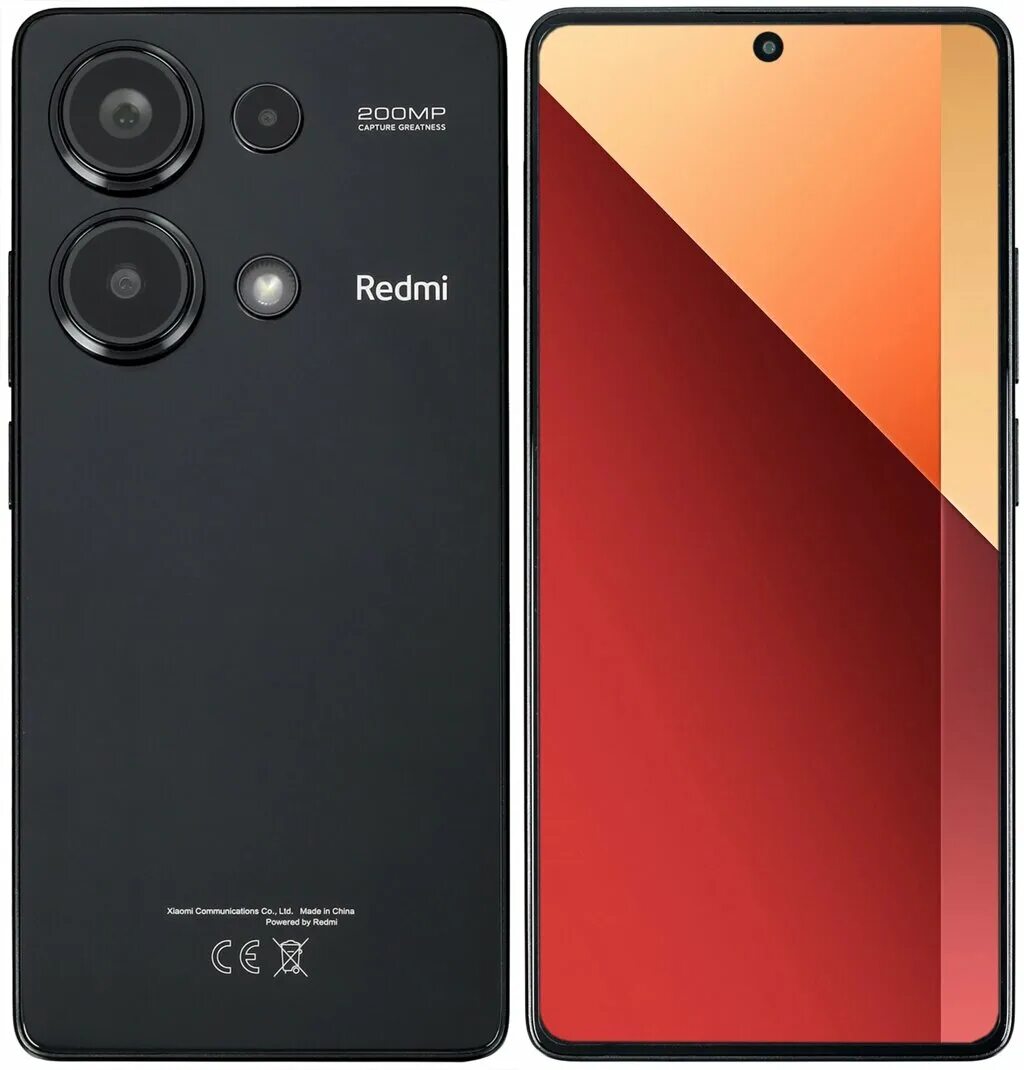 Смартфон Xiaomi Redmi Note 13 Pro 12/512GB Black