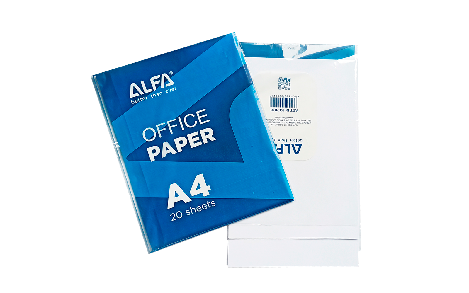 Офисная ALFA бумага A4 50 листов 10P0022