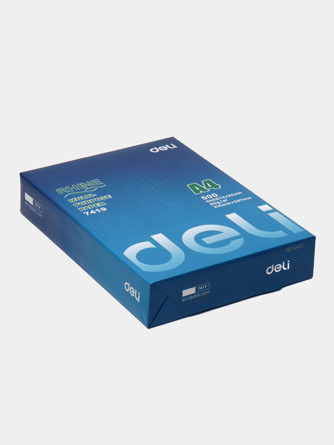 Бумага A4 500л 80г Mate 7419 Deli White