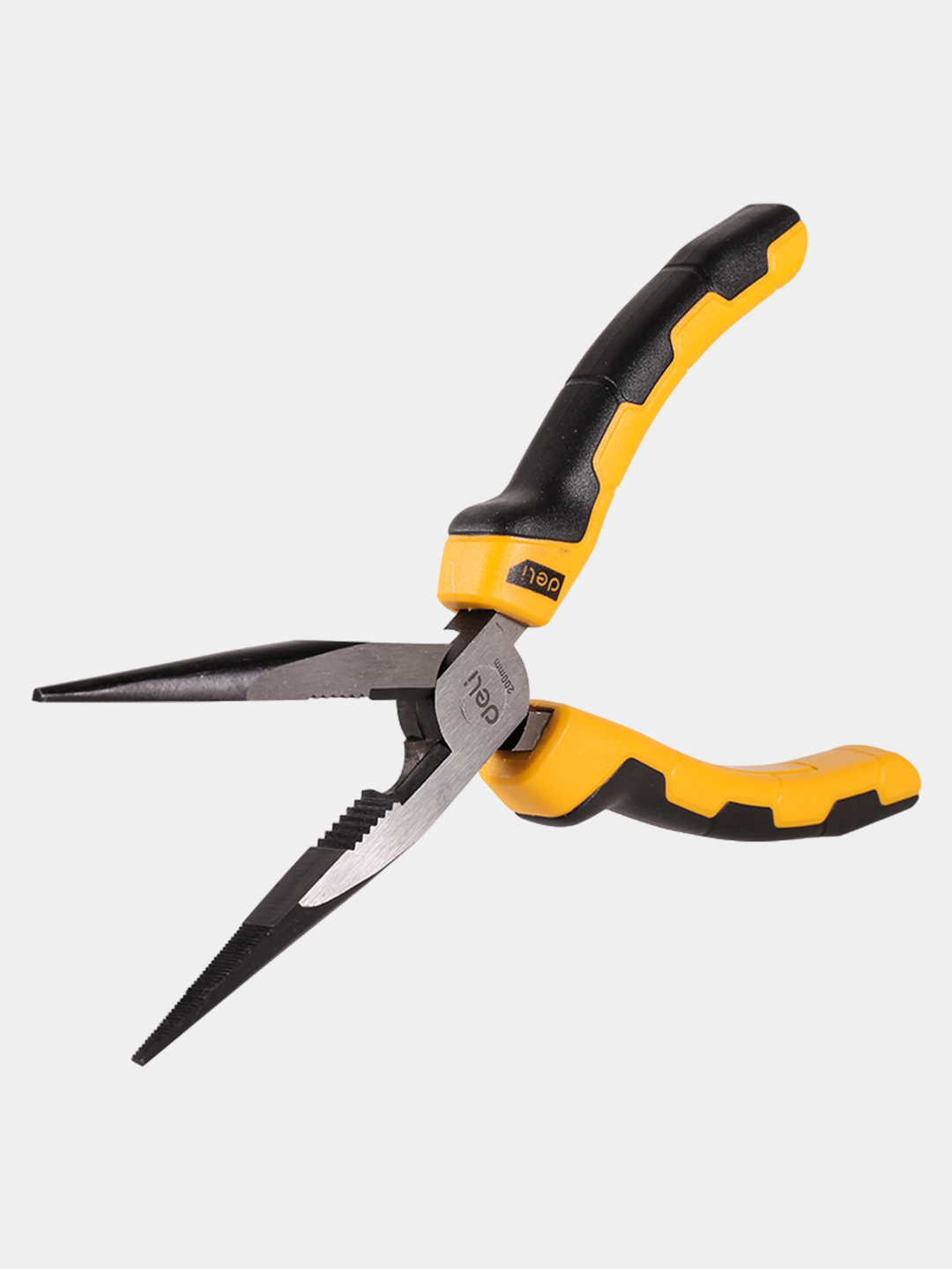 Длинногубцы 8" EDL2108 Deli Yellow-Black