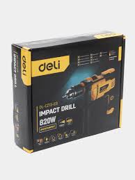 Дрель ударная 820w EDL-CZ13-E6 Deli