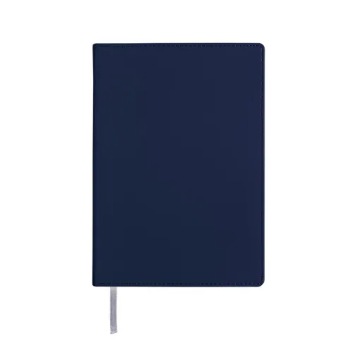 Kundalik sanasiz А5 poliuretan (146х211mm 320 varaq) Blue