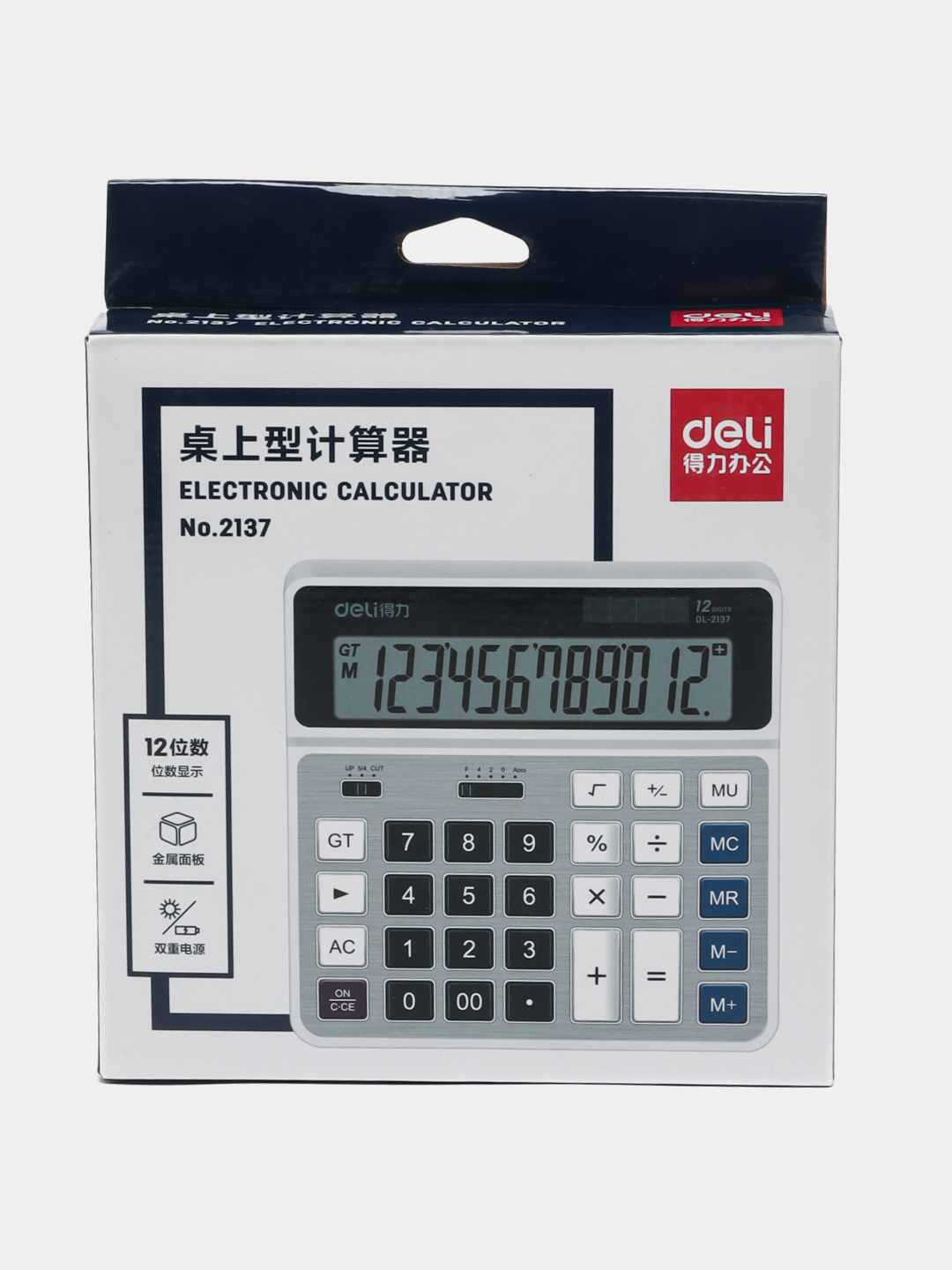 Kalkulyator Gray 2137 Deli