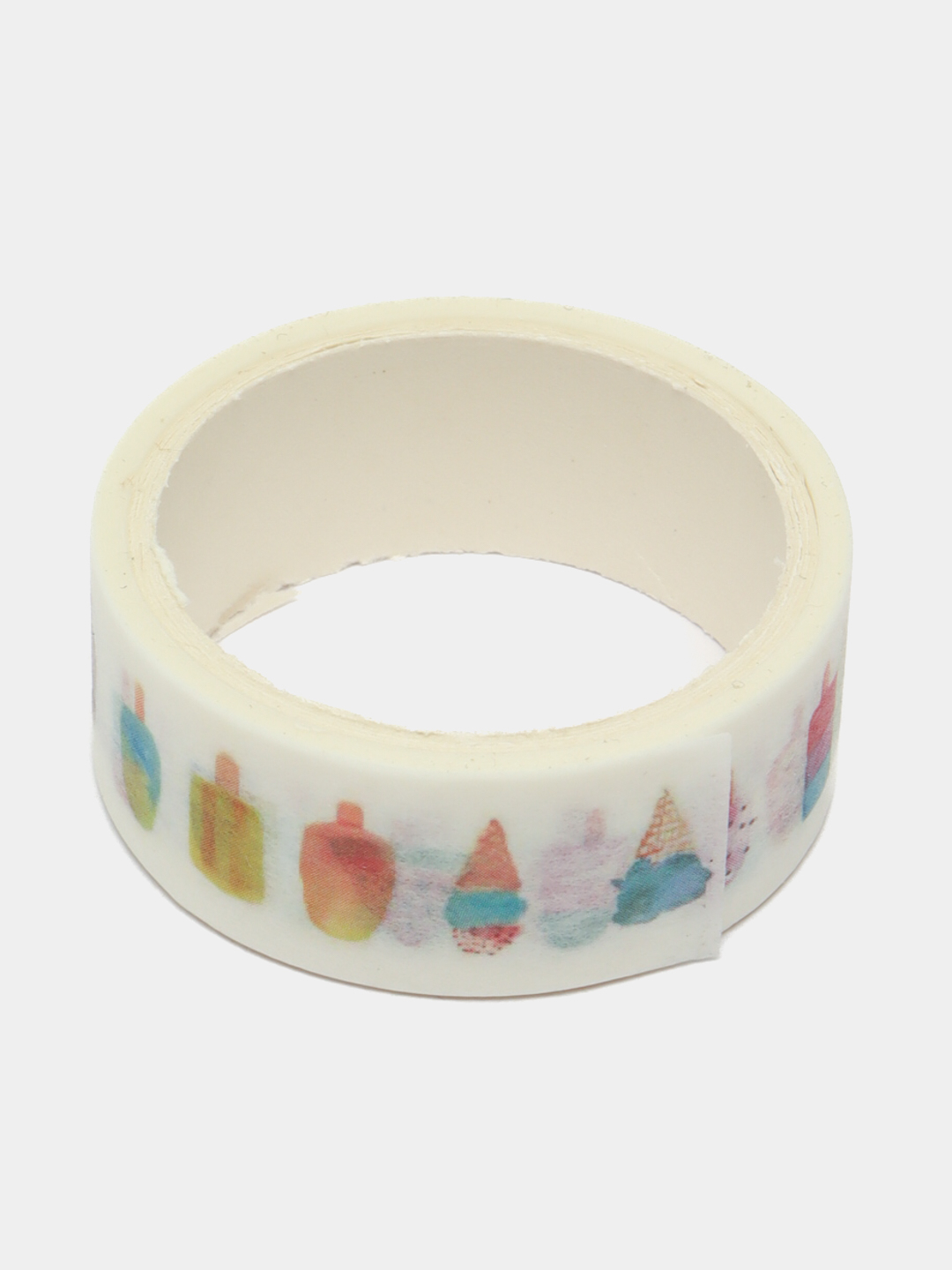 Yopishqoq tasma dekorativ MESHU "Ice cream" 1 5 sm*3м