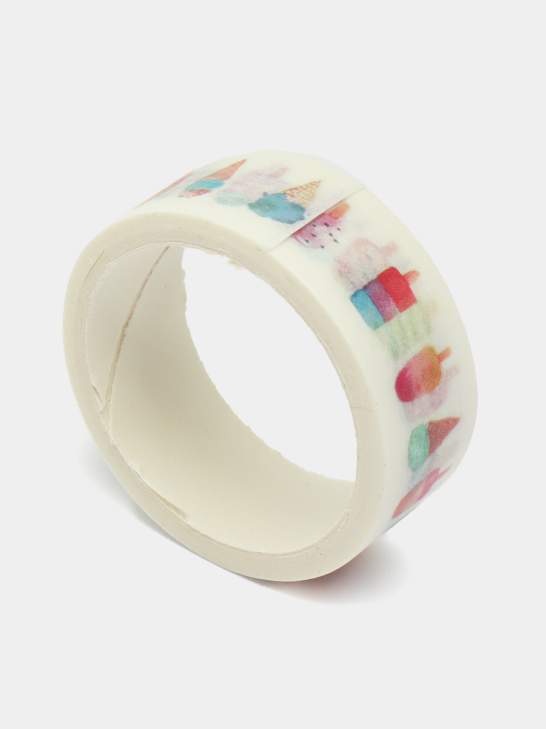 Yopishqoq tasma dekorativ MESHU "Ice cream" 1 5 sm*3м